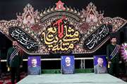 آیین بزرگداشت شهیدان والامقام جمال امیری و محمدرضا چراغی در زنجان برگزار شد