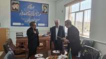 تبریک مسئولان بنیاد شهید زنجان به رئیس جدید اردوگاه حرفه‌آموزی و کاردرمانی