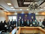 دیدار مسئولان بنیاد شهید و امور ایثارگران زنجان با استاندار زنجان