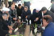 تجدید میثاق مسئولین دستگاه قضایی زنجان با آرمان‌های شهدا