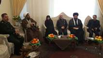 دیدار مسئولان زنجانی با خانواده شهید اسداله‌نیا