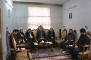 دیدار مدیرکل بنیاد شهید و امور ایثارگران استان زنجان با همسر و فرزندان شهید ناصر جمال‌خانی