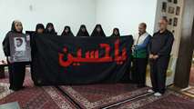دیدار خادمان ستاد توسعه و بازسازی عتبات عالیات زنجان با خانواده شهید «محمدحسین رحیمی»